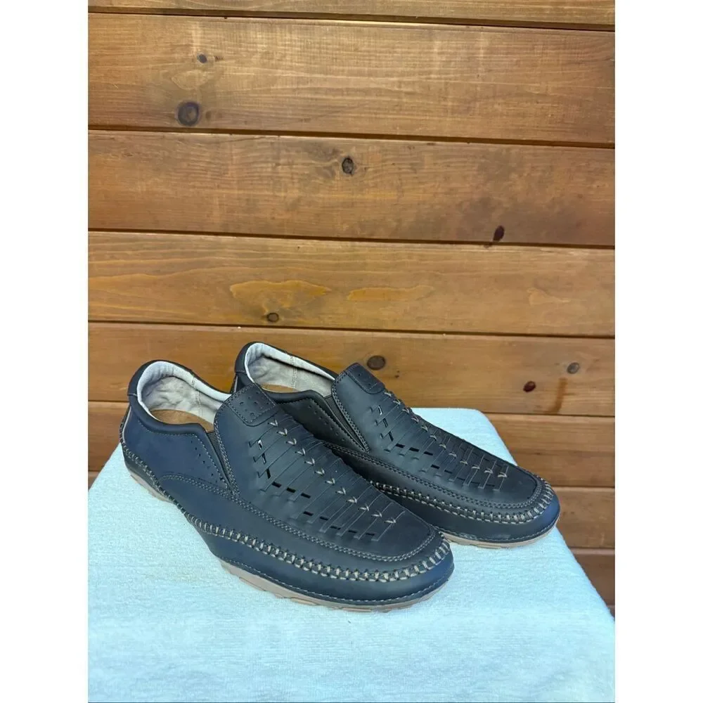 GBX Weaver Slip-On Men's Loafers Brown Sz 13 NWOT